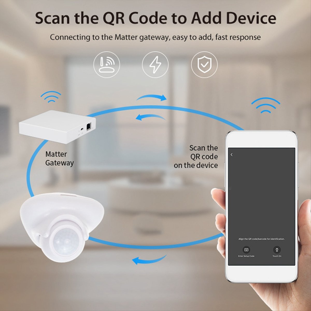 Matter Hub Thread - Tuya Matter Thread Human Presence Motion
