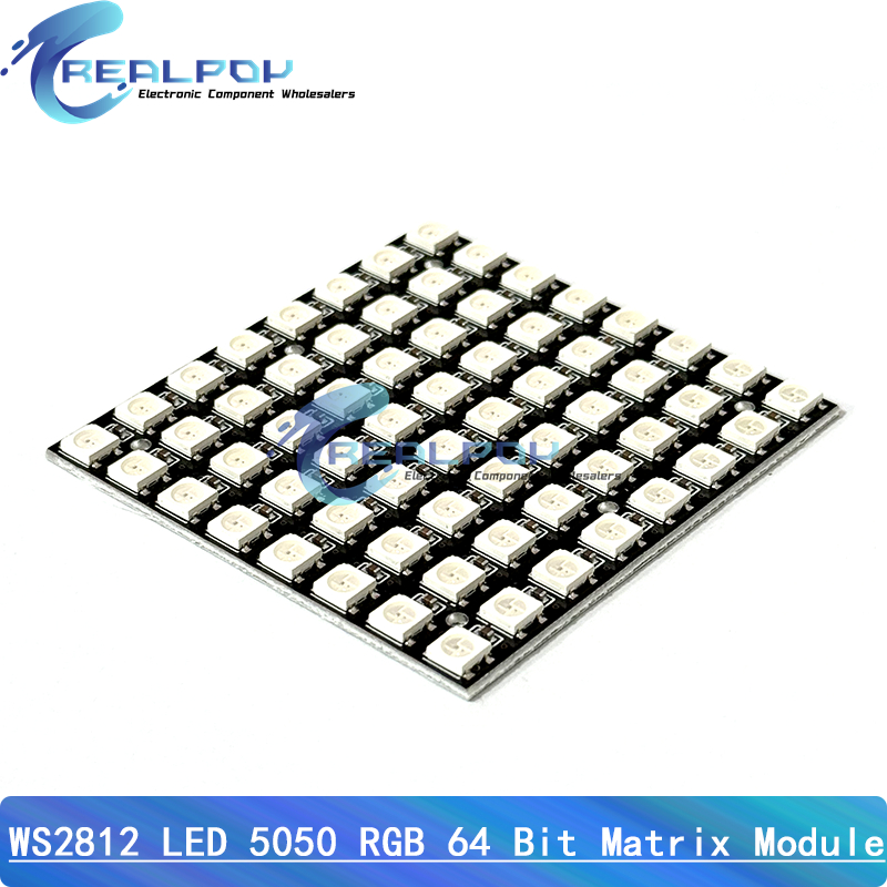 WS2812 LED 5050 RGB 8x8 64 Bit - Rgb Led Matrix 8X8 recension och pris