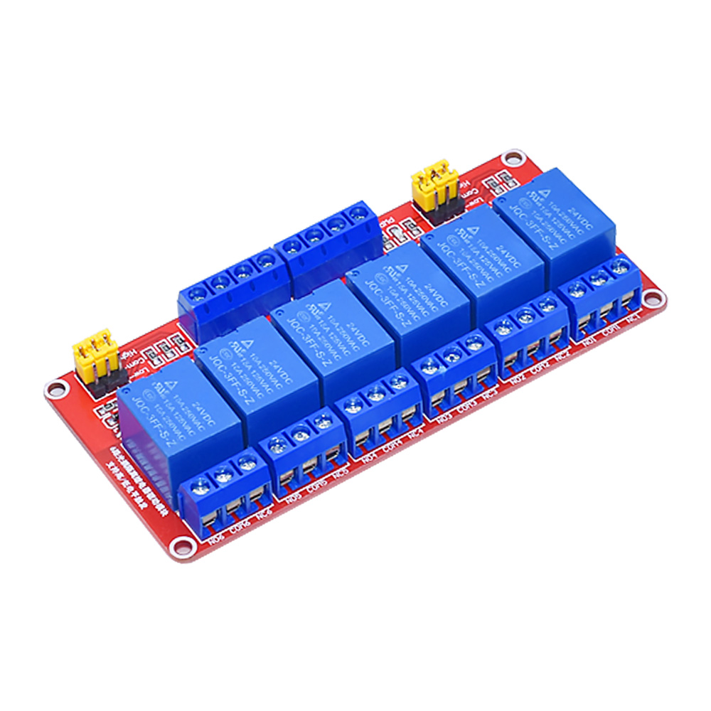 1 2 6 4 8 Channel 5V 12V 24V R - Relay 8 Channel Board recension och pris
