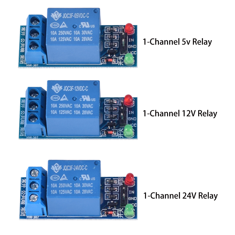 DC 5V 12V 24V 1 2 4 6 8 Channe - Relay 8 Channel Board recension och pris