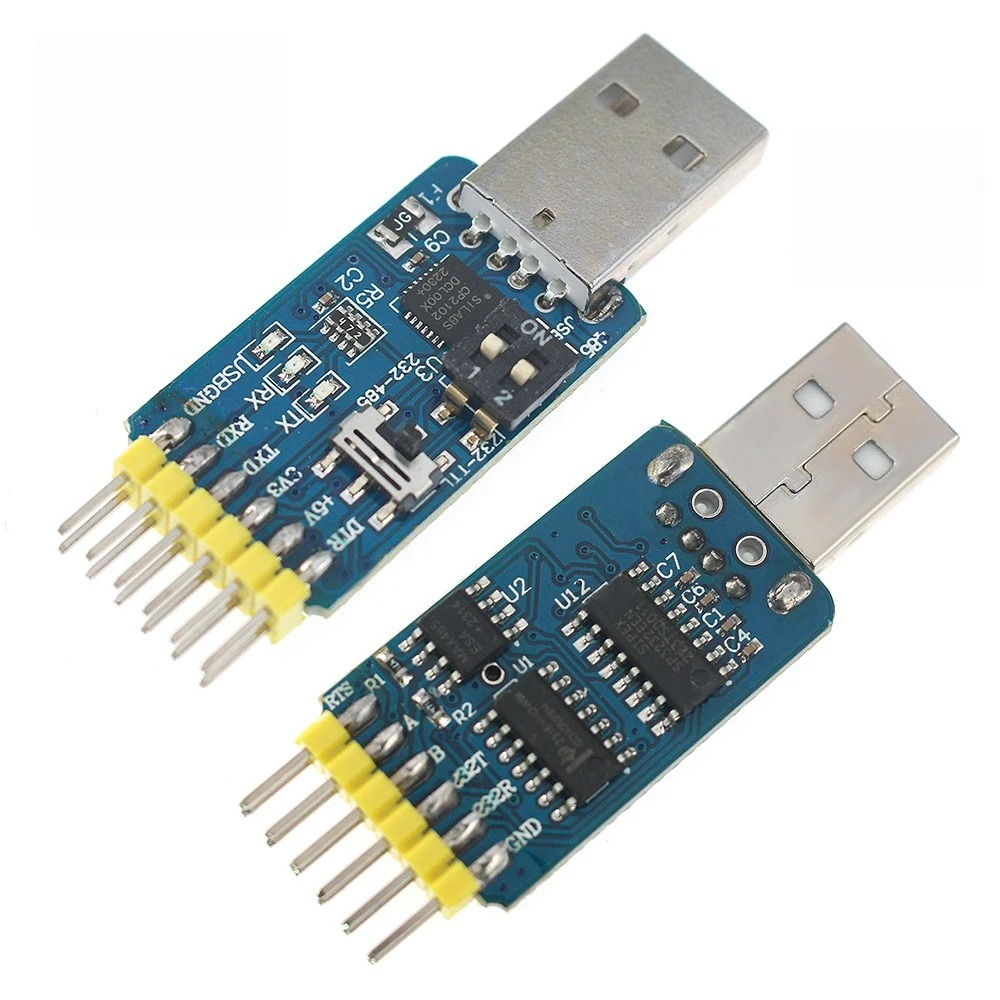6 in 1 USB Serial Adapter CP21 - Level Shifter 3.3V recension och pris