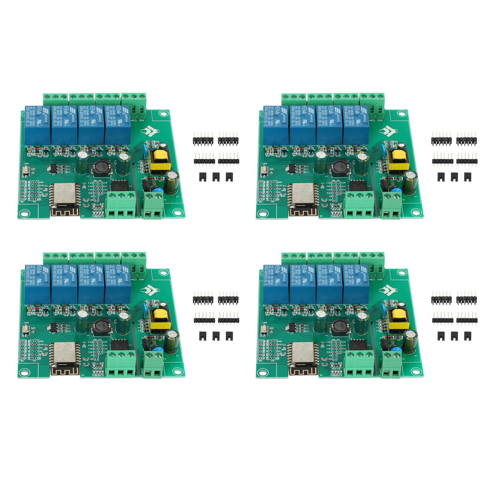 4X Wireless WIFI 4 Channel Rel - Relay 8 Channel Board recension och pris