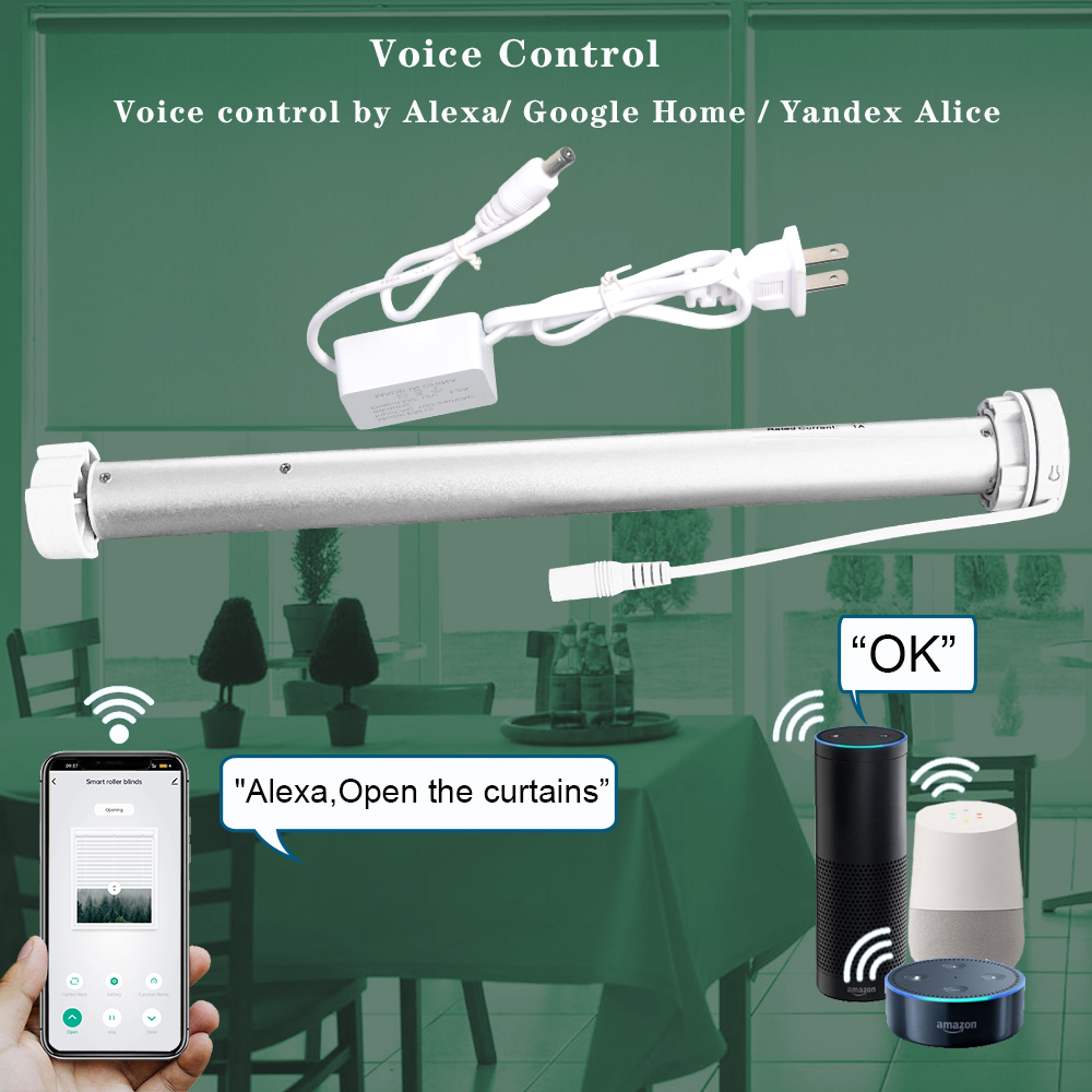 Tuya WiFi Mini Motorize Roller - Home Automation Technology recension och pris