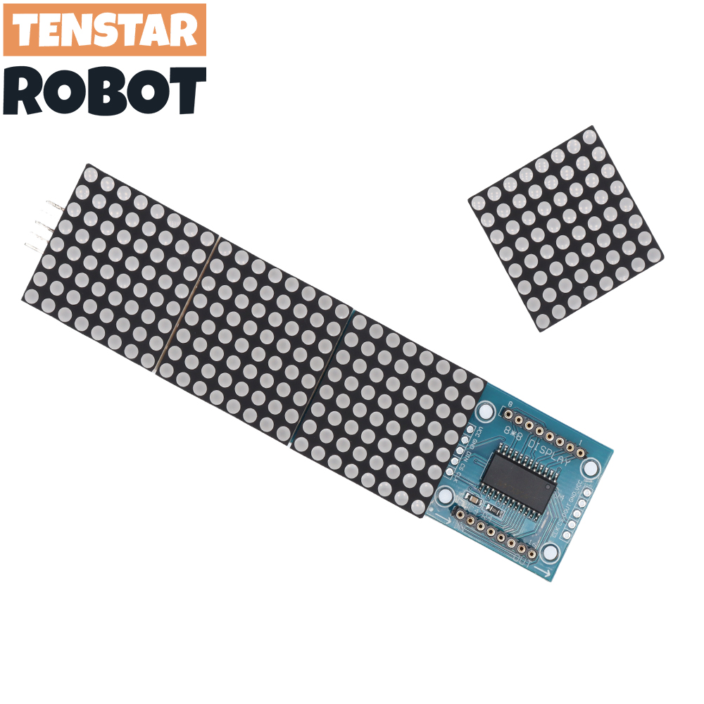 MAX7219 Dot Matrix Module Micr - Rgb Led Matrix 8X8 recension och pris