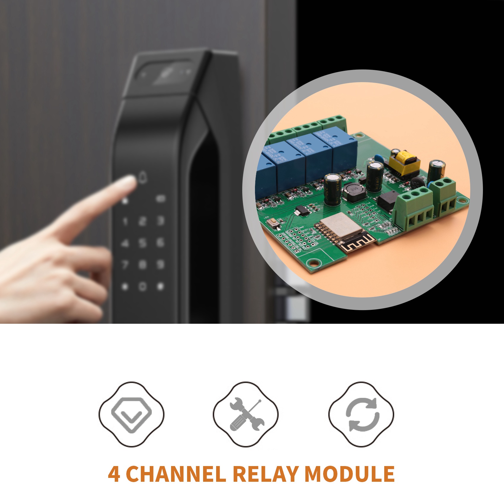SCLS ESP8266 Wireless WIFI 4 C - Relay 8 Channel Board recension och pris