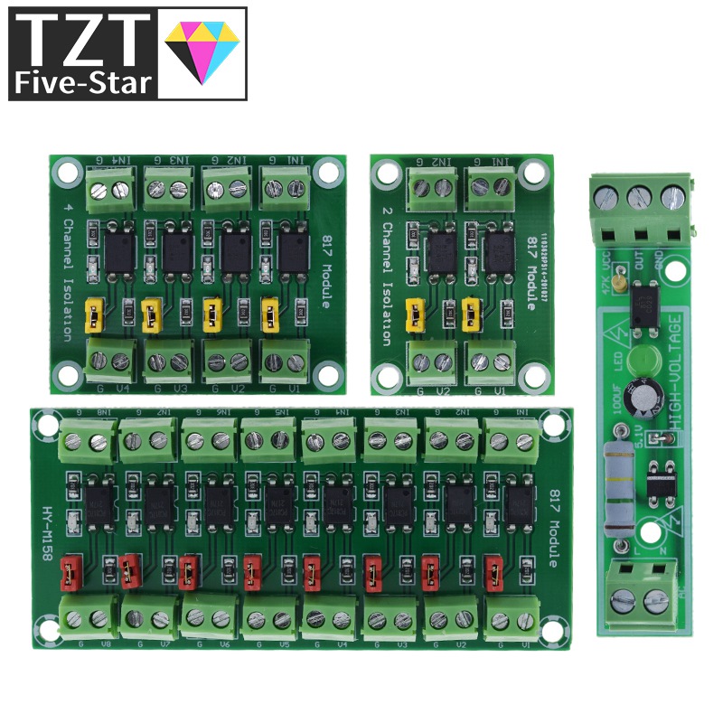 PC817 1 2 4 8 Channel Optocoup - Relay 8 Channel Board recension och pris