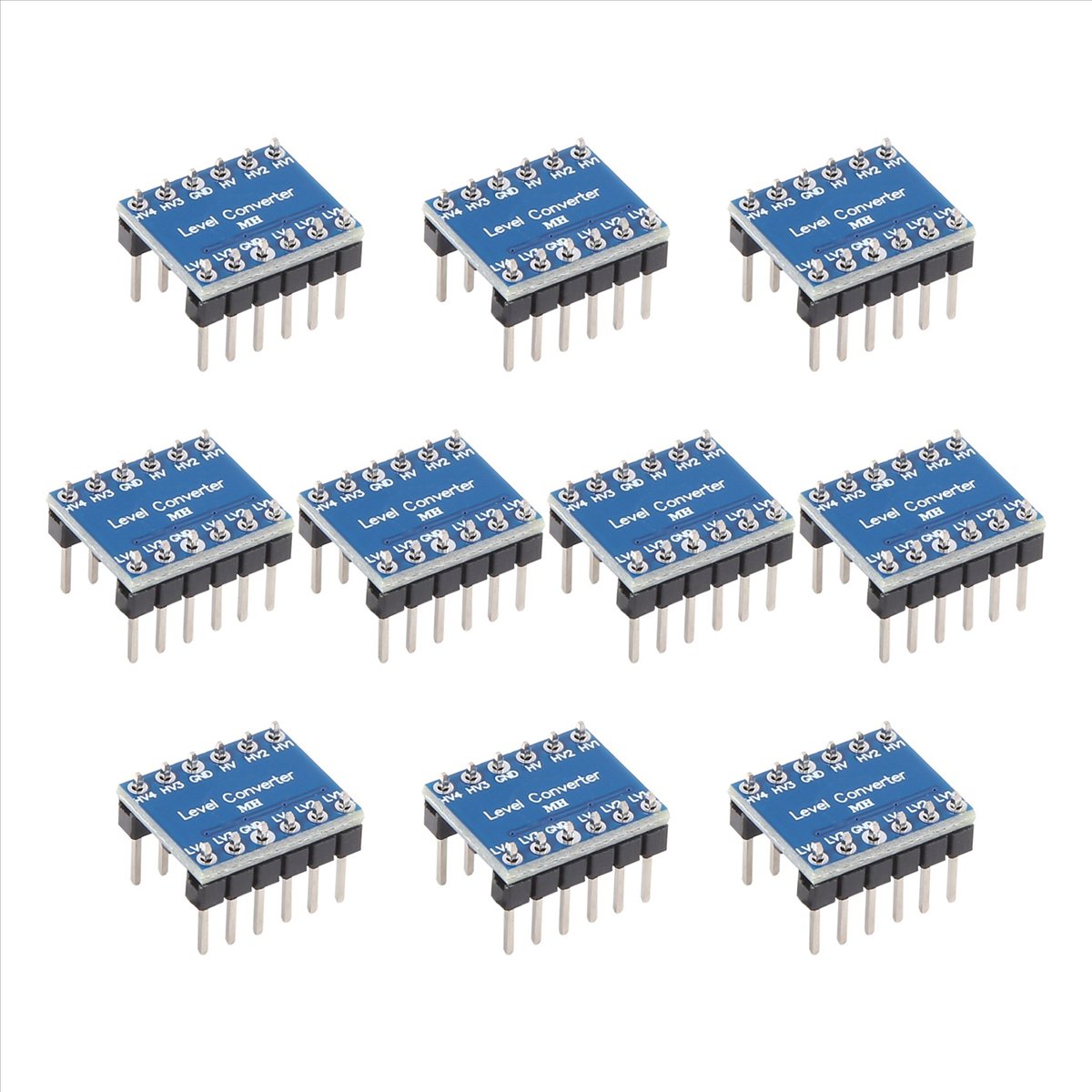 AT42 10Pcs 4 Channel IIC Logic - Level Shifter 3.3V recension och pris