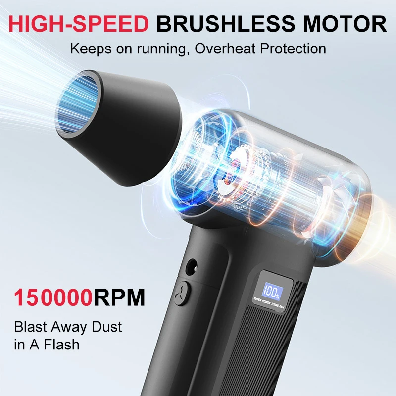 Cordless Turbo Fan Blower 1500 - Home Automation System Diy recension och pris