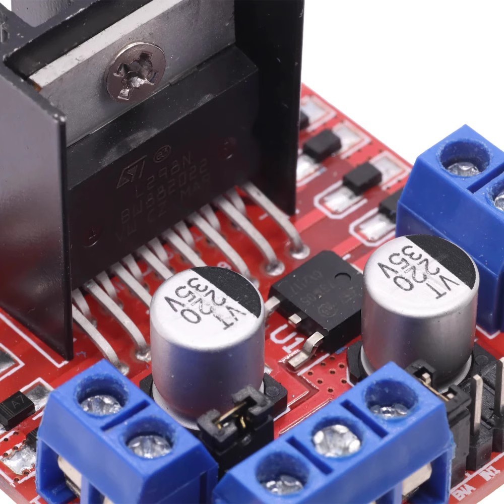 L298N Motor Driver Module Dual - Diy Automation Projects recension och pris