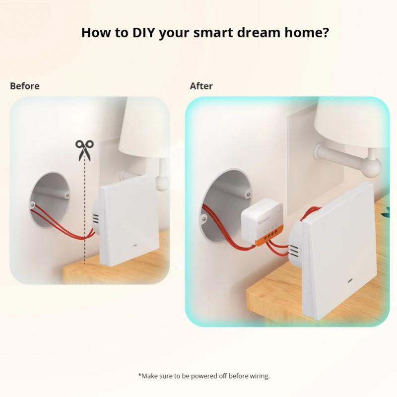 SONOFF ZBMINI-L2 Zigbee DIY Mi - Sonoff Basic Switch recension och pris