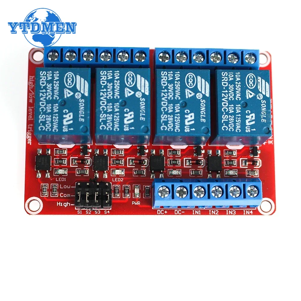 1PCS Relay Module 5V 12V 24V 1 - Relay 8 Channel Board recension och pris